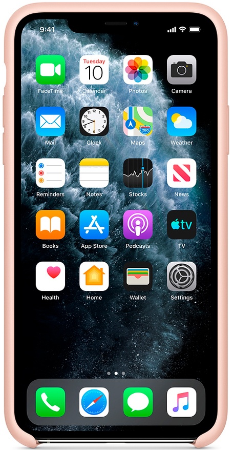 Apple для iPhone 11 Pro Silicone Case (розовый)